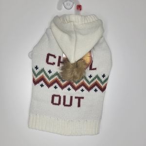 Chill Out Puppy Hoodie Sweater